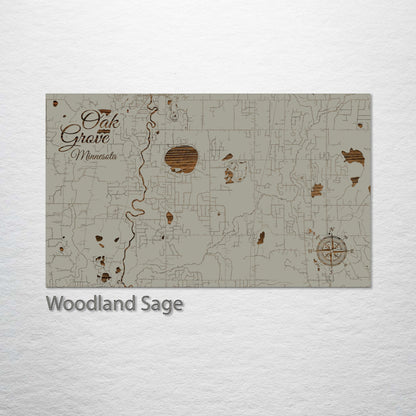 Oak Grove, Minnesota Street Map