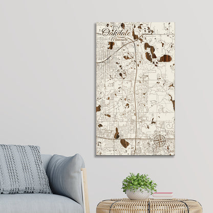 Oakdale, Minnesota Street Map