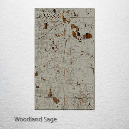 Oakdale, Minnesota Street Map