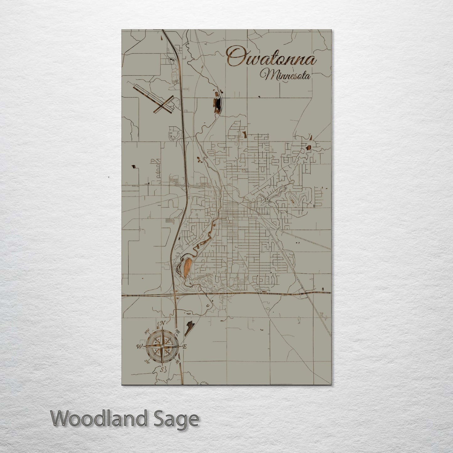 Owatonna, Minnesota Street Map