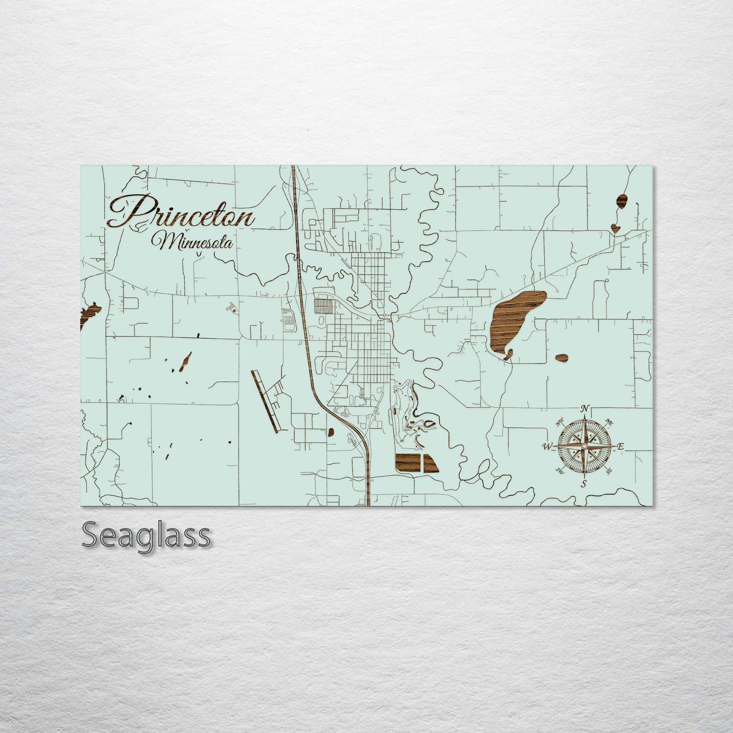 Princeton, Minnesota Street Map