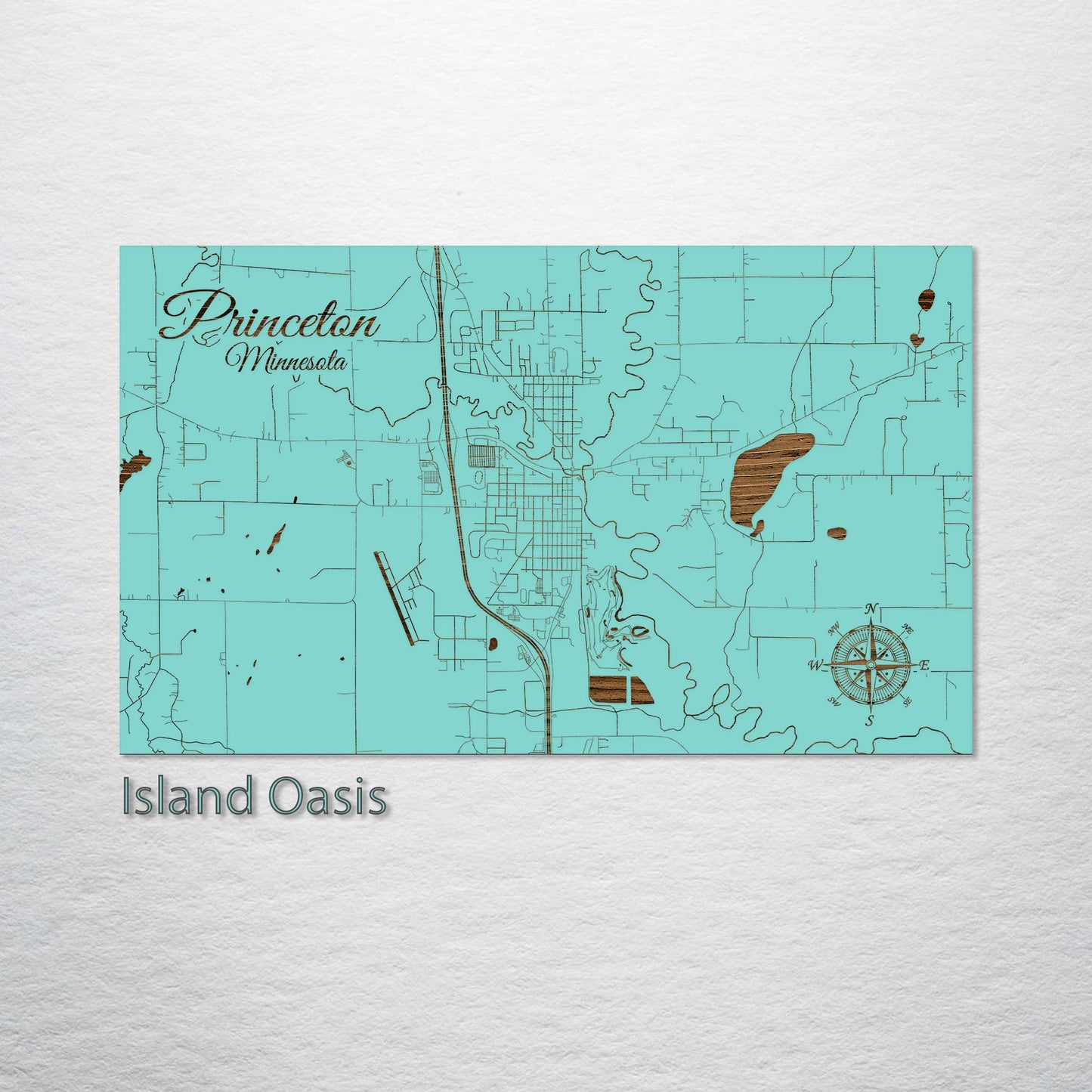 Princeton, Minnesota Street Map