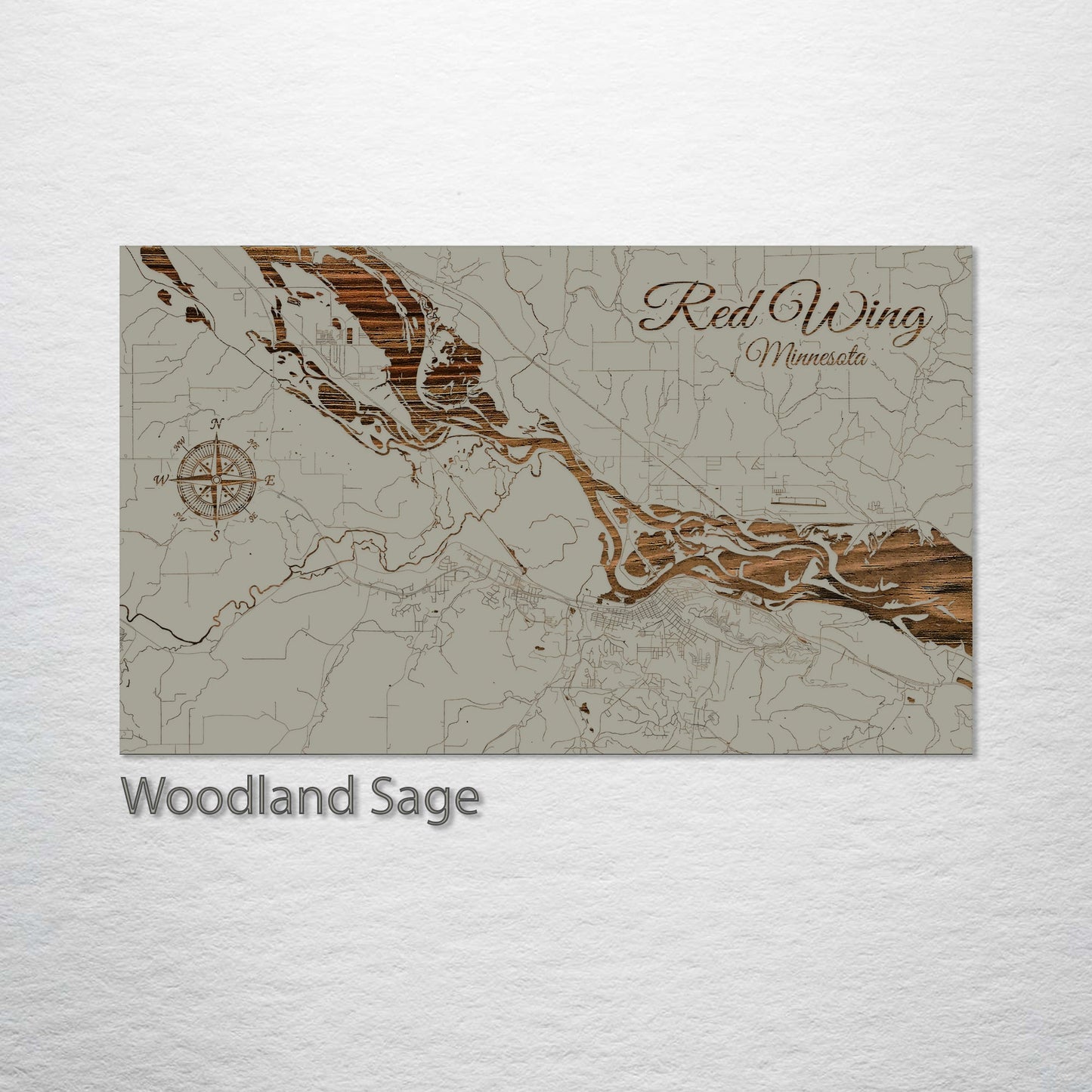 Red Wing, Minnesota Street Map