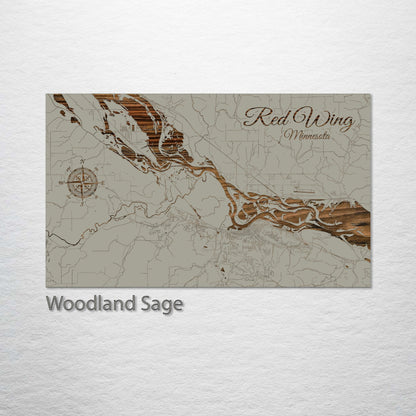 Red Wing, Minnesota Street Map