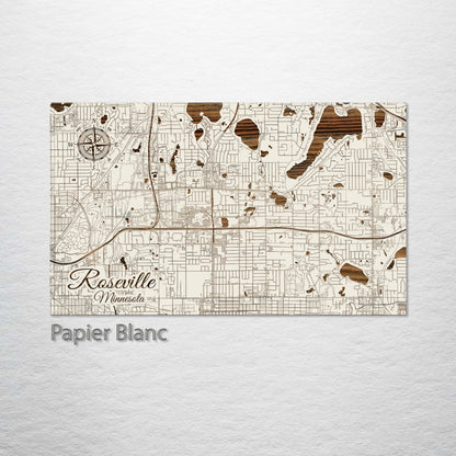 Roseville, Minnesota Street Map