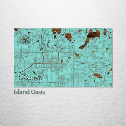 Roseville, Minnesota Street Map
