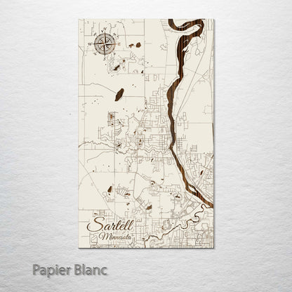 Sartell, Minnesota Street Map