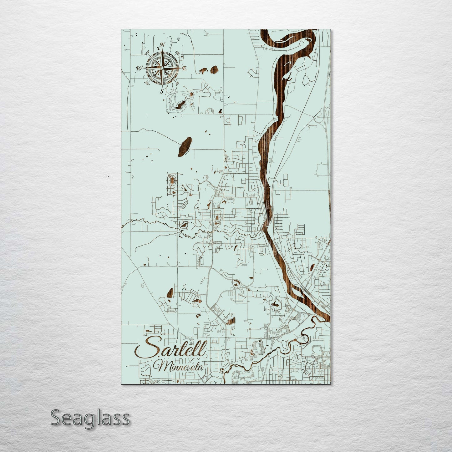 Sartell, Minnesota Street Map