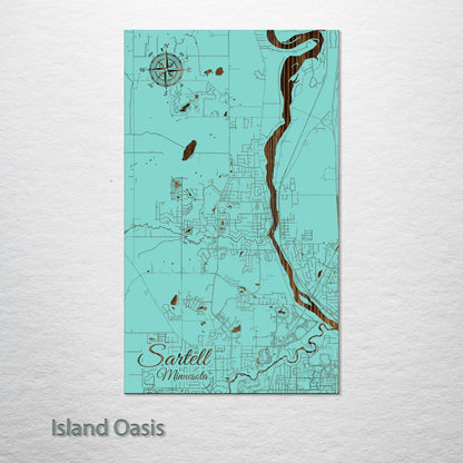 Sartell, Minnesota Street Map