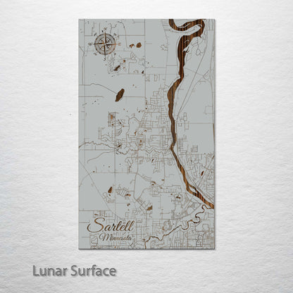 Sartell, Minnesota Street Map