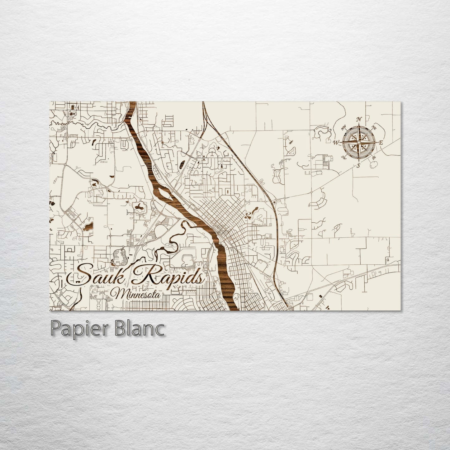 Sauk Rapids, Minnesota Street Map