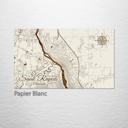 Sauk Rapids, Minnesota Street Map