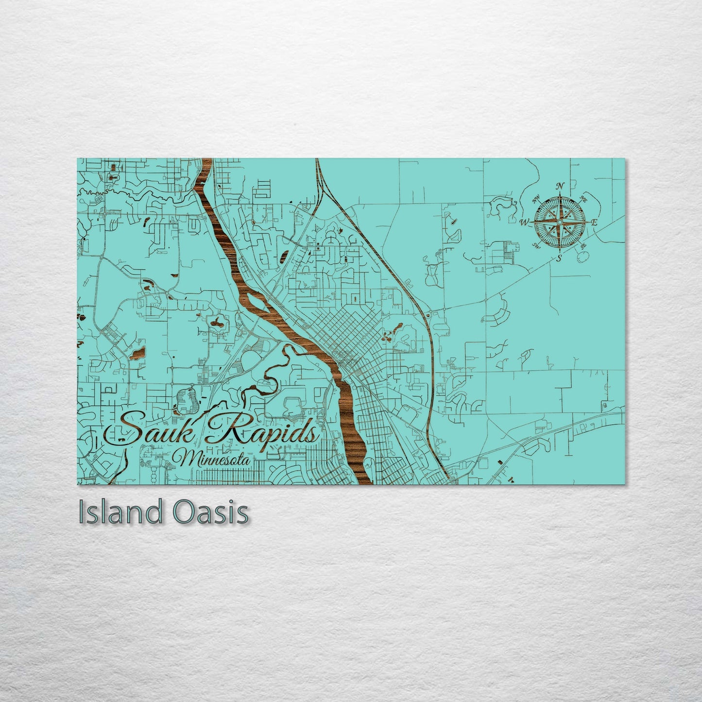 Sauk Rapids, Minnesota Street Map