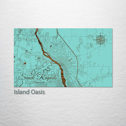 Sauk Rapids, Minnesota Street Map