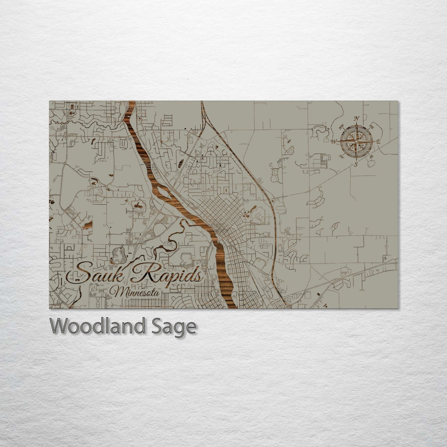 Sauk Rapids, Minnesota Street Map