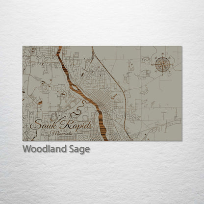 Sauk Rapids, Minnesota Street Map