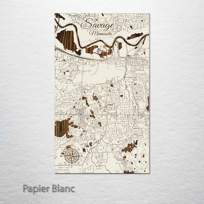 Savage, Minnesota Street Map