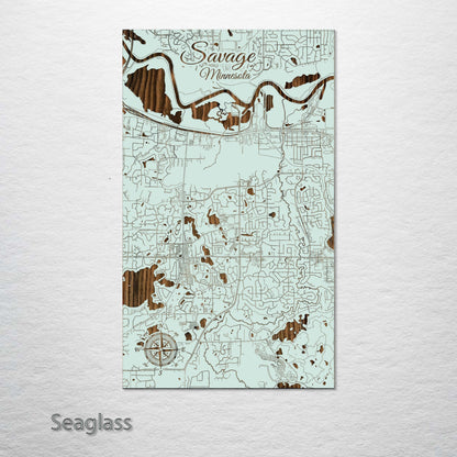 Savage, Minnesota Street Map