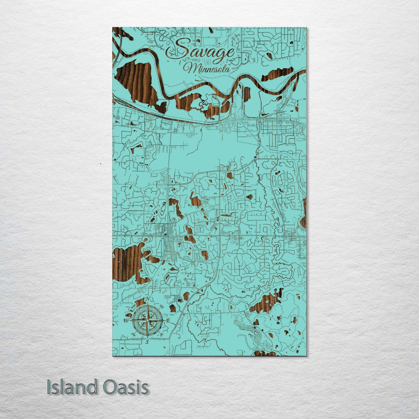 Savage, Minnesota Street Map