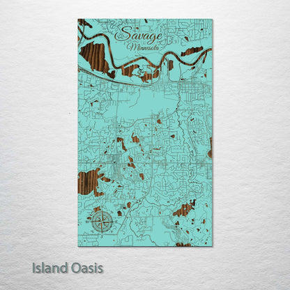 Savage, Minnesota Street Map