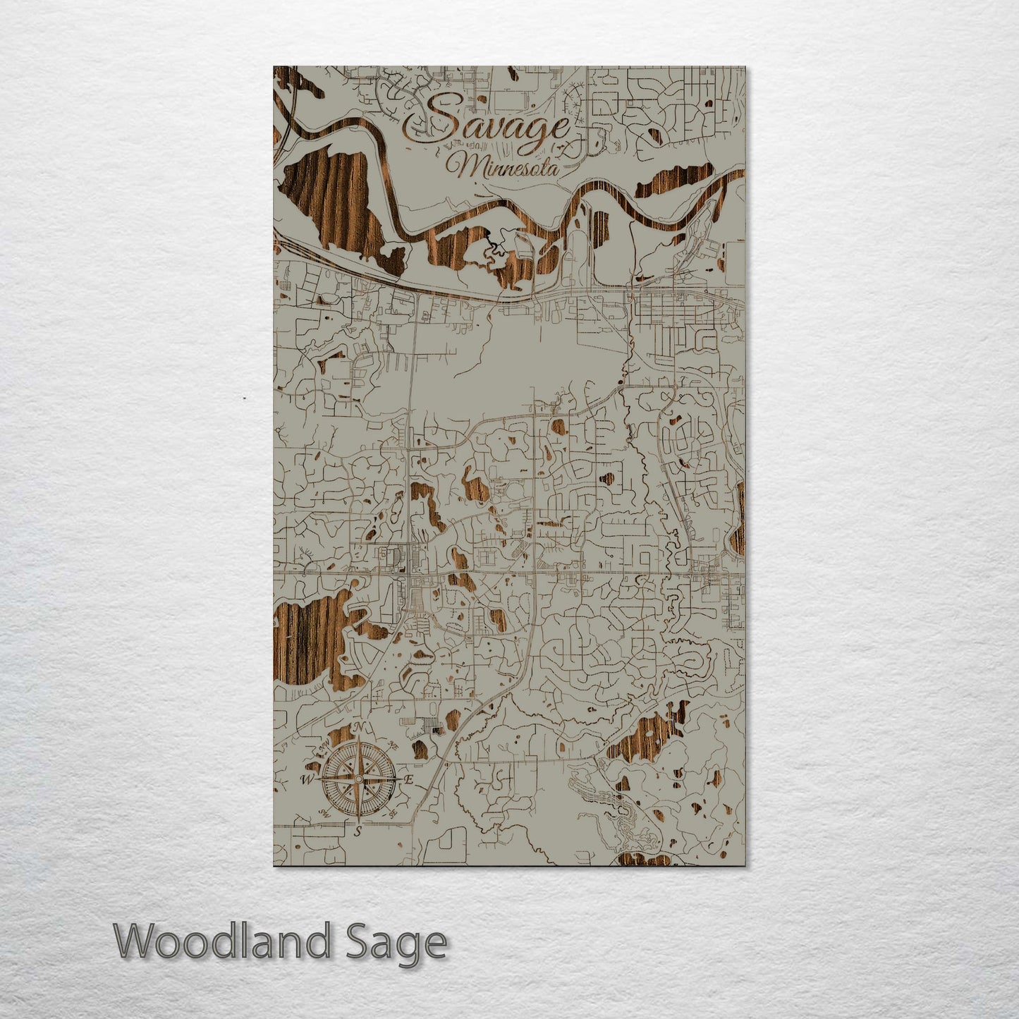 Savage, Minnesota Street Map