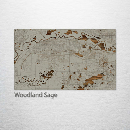 Shakopee, Minnesota Street Map