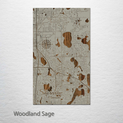 Shoreview, Minnesota Street Map