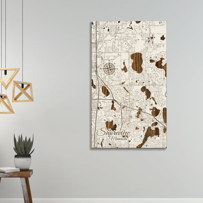 Shoreview, Minnesota Street Map