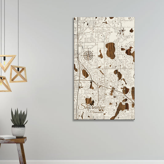 Shoreview, Minnesota Street Map