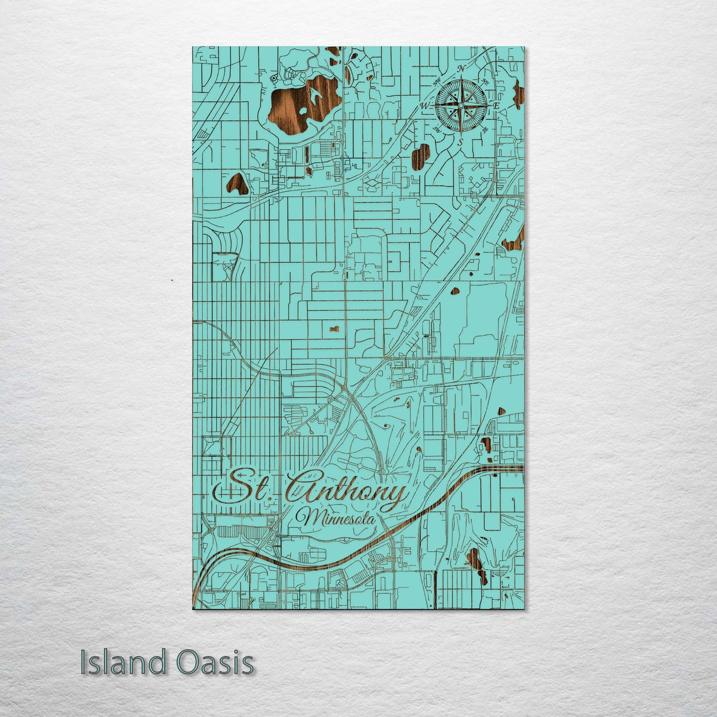 St. Anthony, Minnesota Street Map