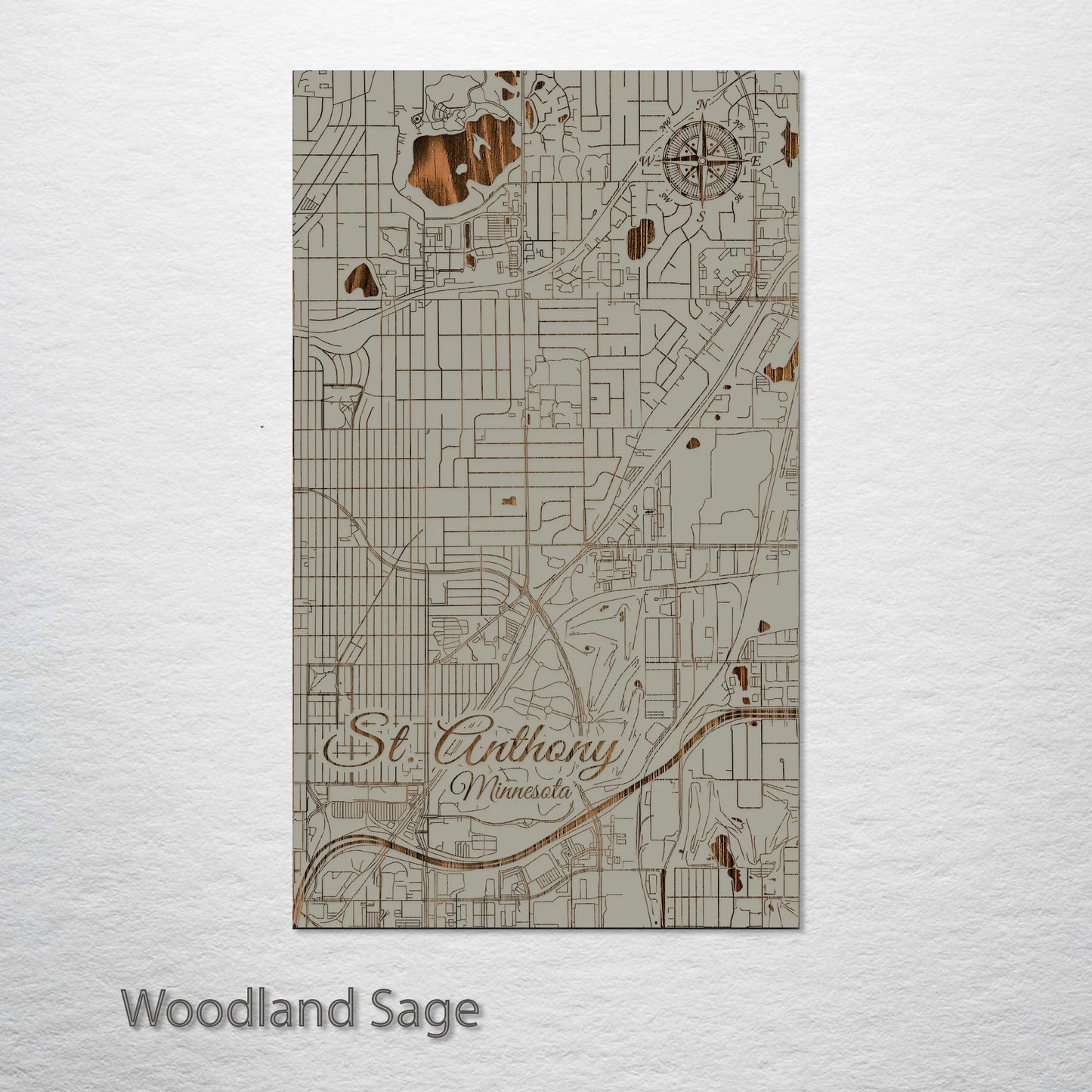 St. Anthony, Minnesota Street Map