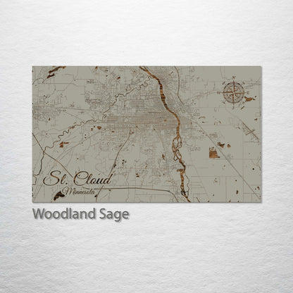 St. Cloud, Minnesota Street Map