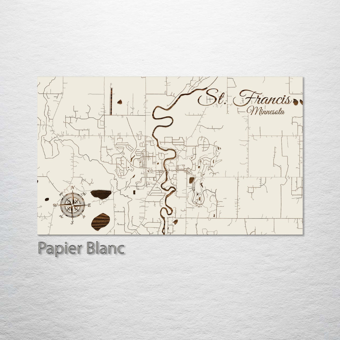 St. Francis, Minnesota Street Map