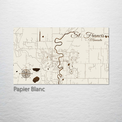 St. Francis, Minnesota Street Map