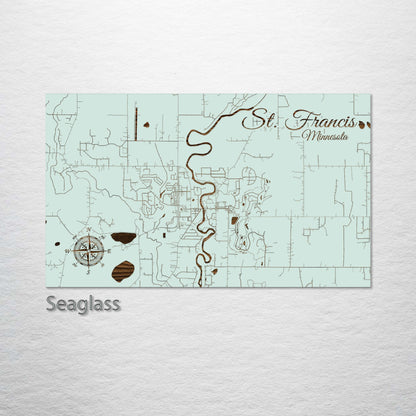St. Francis, Minnesota Street Map