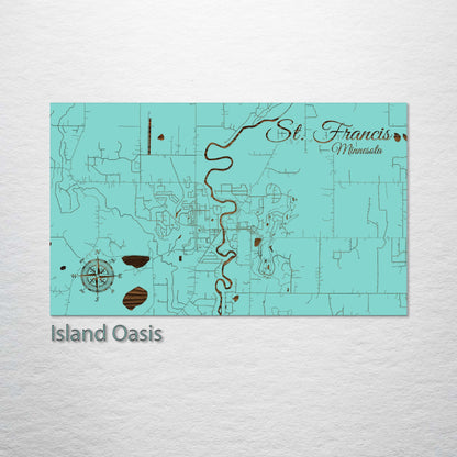 St. Francis, Minnesota Street Map