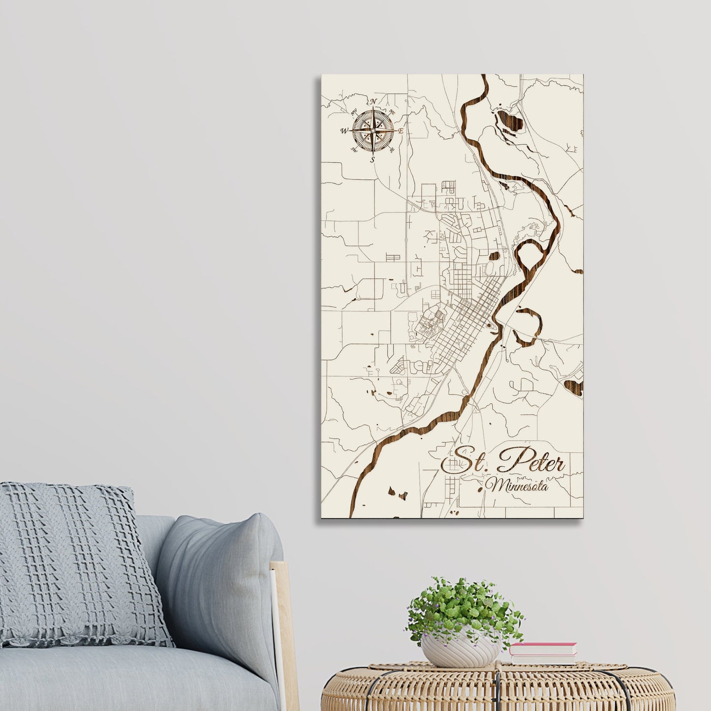 St. Peter, Minnesota Street Map