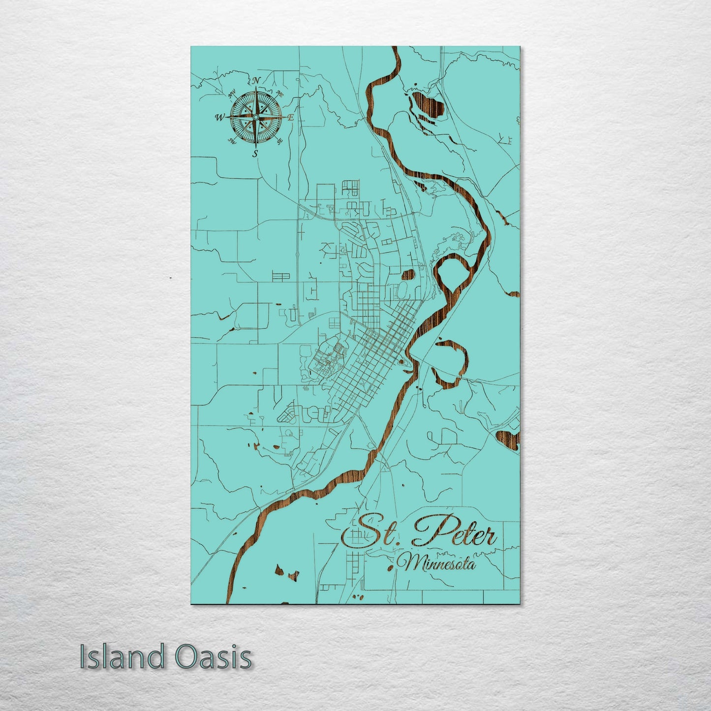 St. Peter, Minnesota Street Map