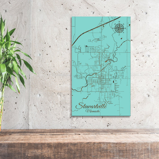 Stewartville, Minnesota Street Map