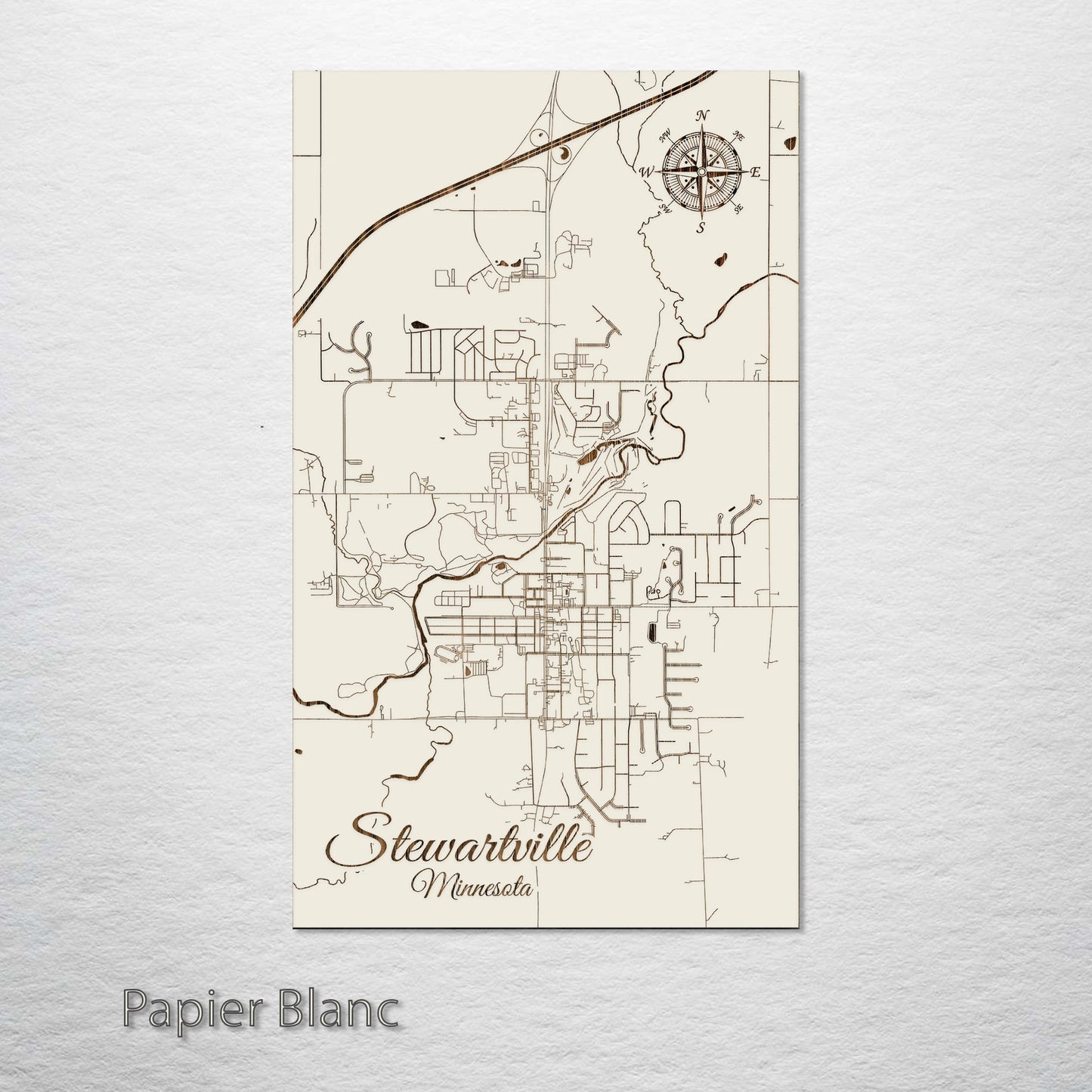 Stewartville, Minnesota Street Map