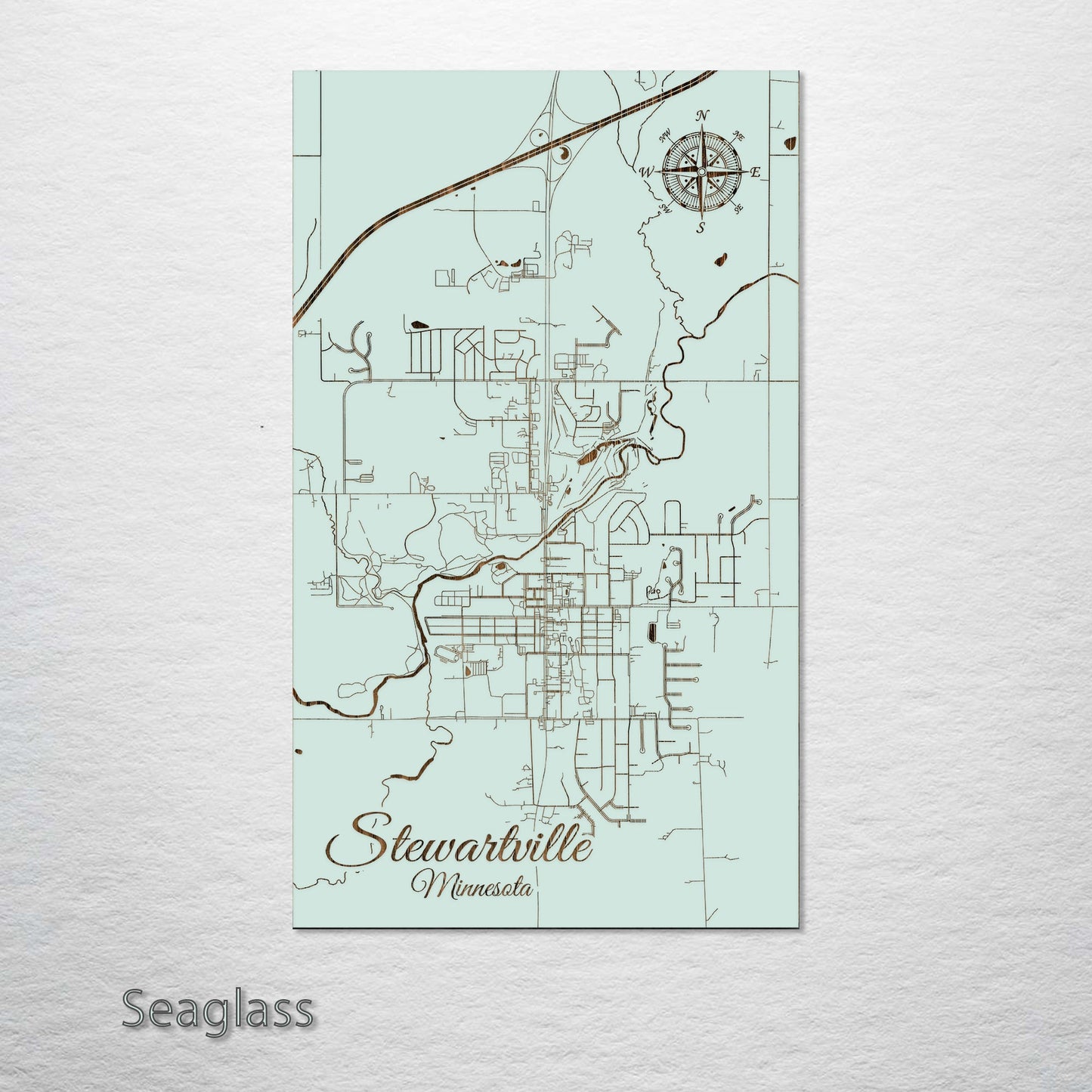 Stewartville, Minnesota Street Map
