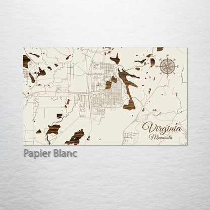 Virginia, Minnesota Street Map