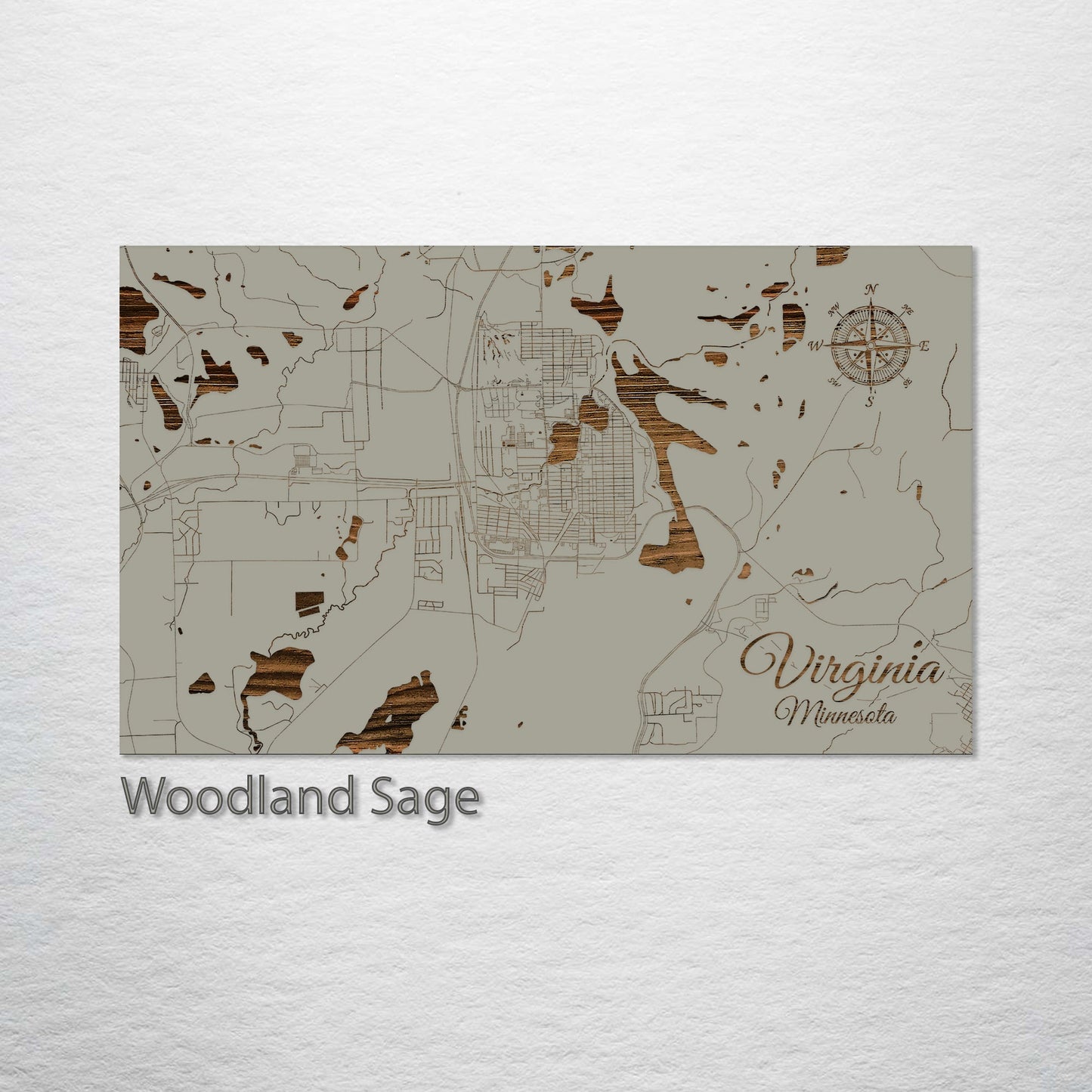 Virginia, Minnesota Street Map