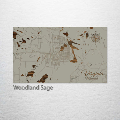 Virginia, Minnesota Street Map