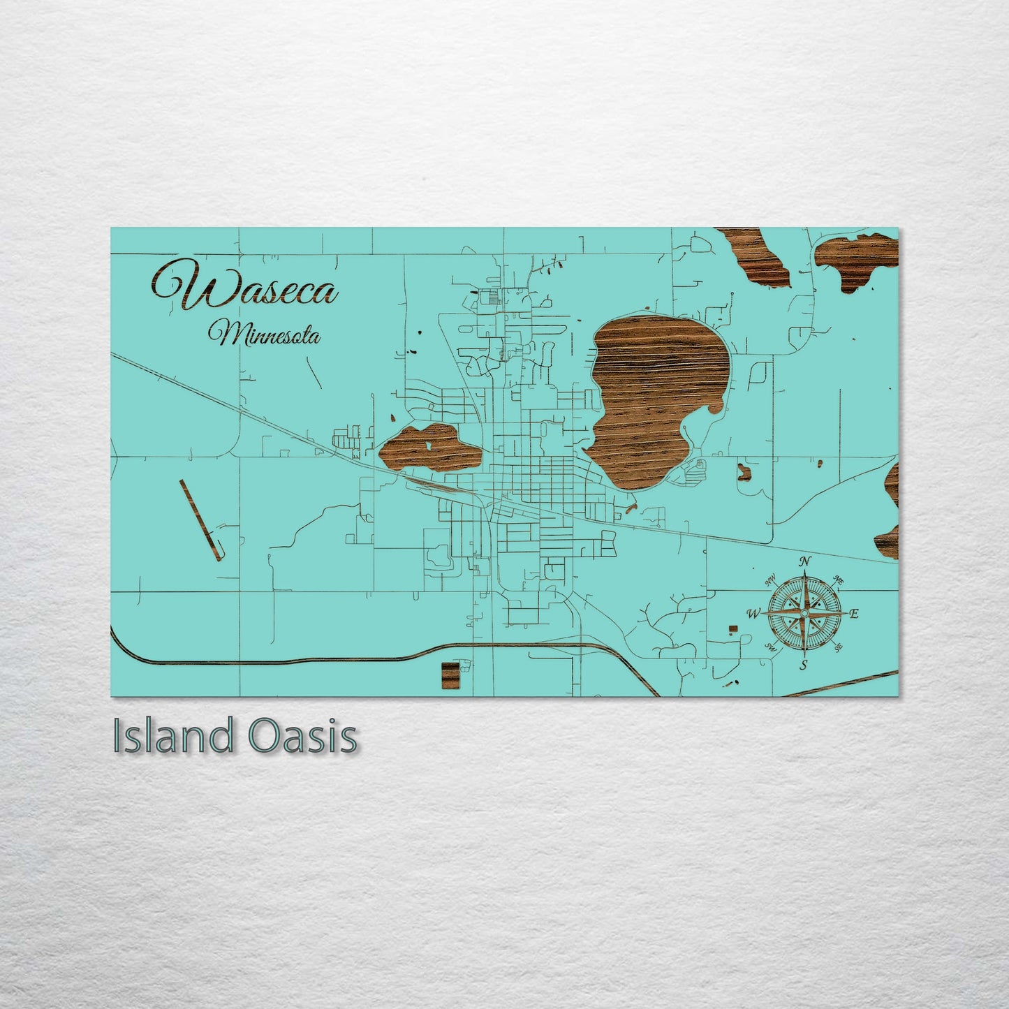 Waseca, Minnesota Street Map