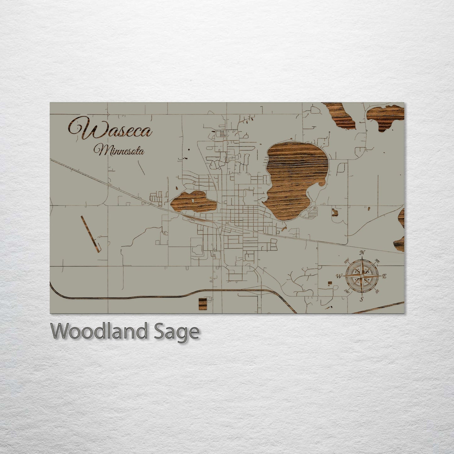 Waseca, Minnesota Street Map