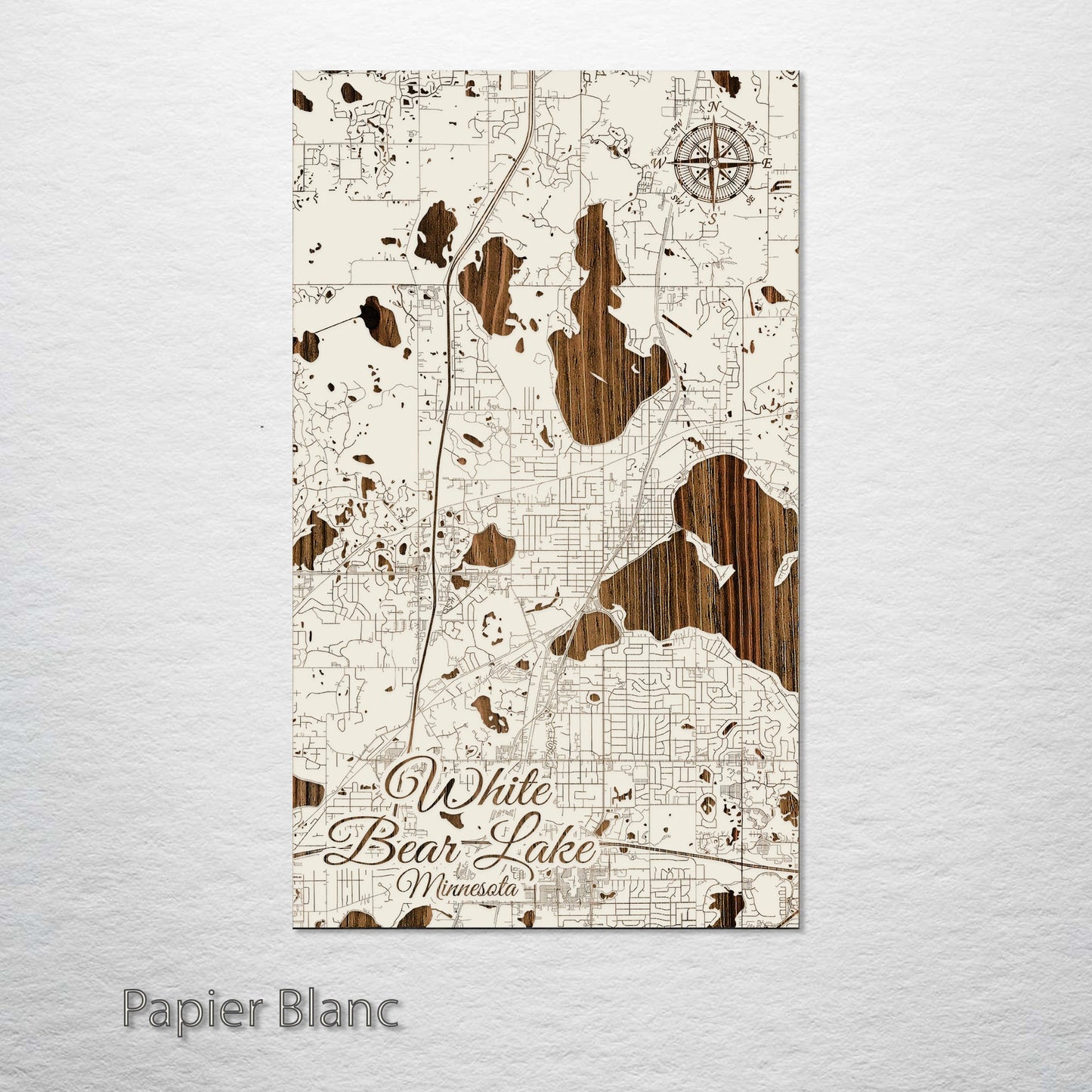 White Bear Lake, Minnesota Street Map