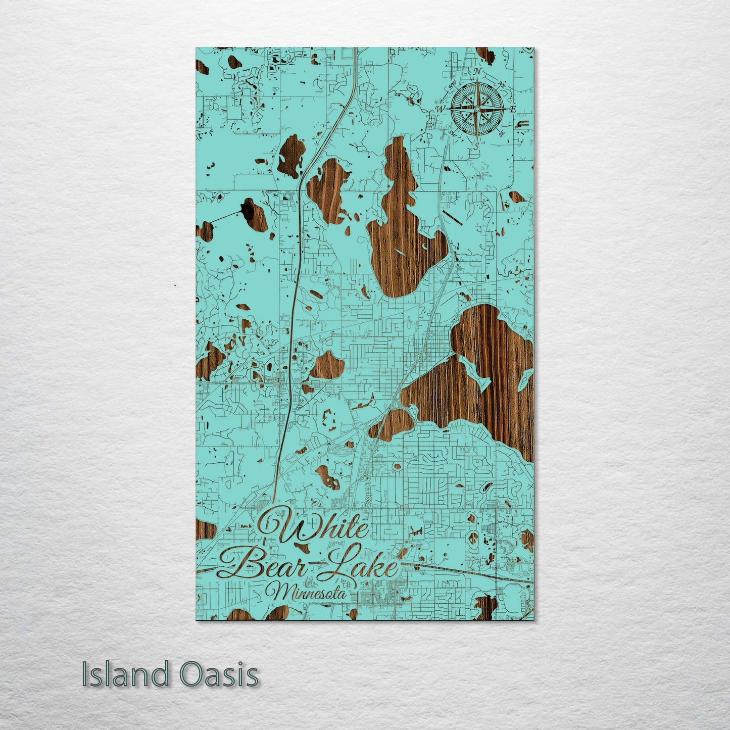 White Bear Lake, Minnesota Street Map