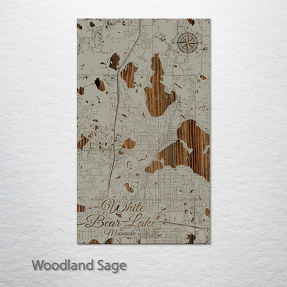 White Bear Lake, Minnesota Street Map