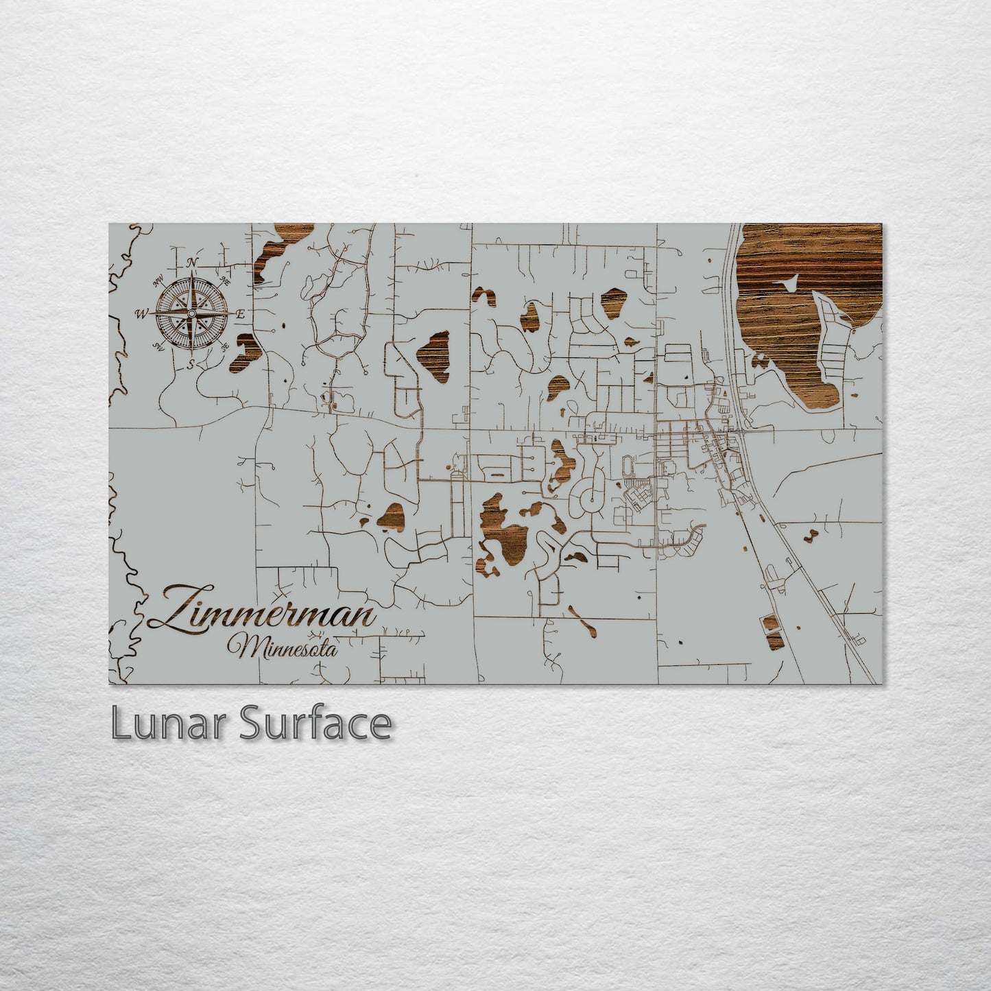 Zimmerman, Minnesota Street Map